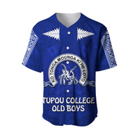 (Custom Personalised) Tupou College Baseball Jersey Always Proud of Old Boys Toloa LT13 - Polynesian Pride