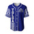 (Custom Personalised) TOLOA Baseball Jersey Tupou College Tonga Pattern LT13 - Polynesian Pride