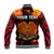 (Custom Personalised) Papua New Guinea Baseball Jacket PNG Bird Of Paradise Polynesian Pattern LT14 - Polynesian Pride