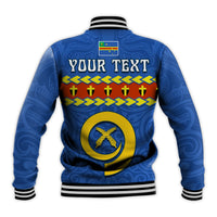 (Custom Personalised) Tafea Province Baseball Jacket Vanuatu Pig Tusk Polynesian Flag Style LT14 - Polynesian Pride
