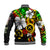 (Custom Personalised) Vanuatu Baseball Jacket Polynesia Tie Dye Hibiscus Flowers LT13 - Polynesian Pride