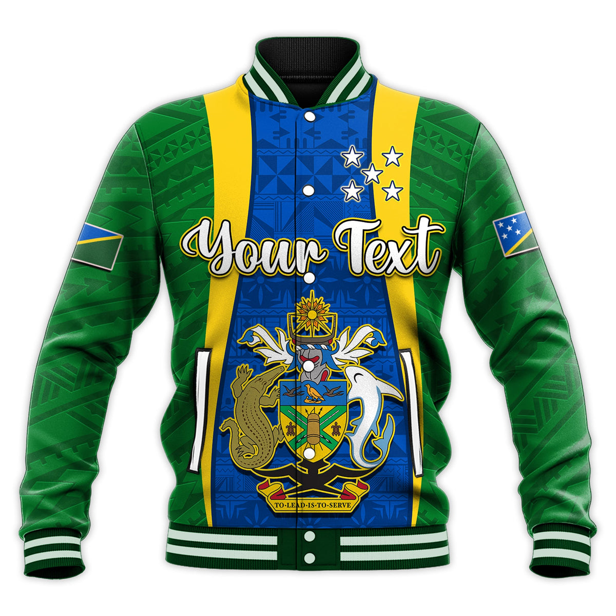 (Custom Personalised) Solomon Islands Day Baseball Jacket 44 Years Independence Anniversary LT13 - Polynesian Pride