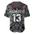 (Custom Text and Number) New Zealand Silver Fern Rugby Baseball Jersey All Black NZ Maori Pattern LT13 - Polynesian Pride