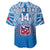 (Custom Text And Number) Samoa Rugby Baseball Jersey Personalise Toa Samoa Polynesian Pacific Blue Version LT14 - Polynesian Pride