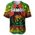 Samoa Rugby Baseball Jersey Teuila Torch Ginger Gradient Style LT14 - Polynesian Pride