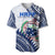 (Custom Personalised) HRPP Samoa Baseball Jersey Samoan Coat Of Arms Polynesian Pattern LT14 - Polynesian Pride