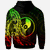 Yap Zip Hoodie Polynesian Pattern Style Raggae Color - Polynesian Pride