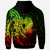 Papua New Guinea Hoodie Polynesian Pattern Style Reggae Color - Polynesian Pride