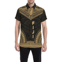 Fiji Polynesian Chief Shirt - Gold Version - Polynesian Pride