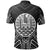 French Polynesia Polo Shirt French Polynesia Seal Black Tribal Patterns - Polynesian Pride