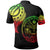 Marshall Custom Polo Shirt Marshall Tatau Reggae Patterns - Polynesian Pride