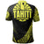 Tahiti Polo Shirt Yellow Polynesian Patterns Sport Style - Polynesian Pride