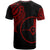 Yap State T Shirt Yap State Tatau Red Patterns - Polynesian Pride