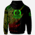 Vanuatu Zip Hoodie Legends Are Born In Reggae Color - Polynesian Pride
