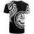 Federated States of Micronesia Custom T Shirt Federated States of Micronesia Tatau White Patterns - Polynesian Pride