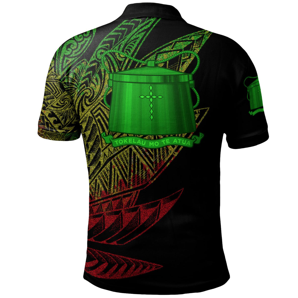 Tokelau Polo Shirt Legends Are Born In Reggae Color - Polynesian Pride