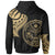 Marshall Islands Zip Hoodie Marshall Islands Tatau Gold Patterns - Polynesian Pride