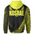 Kosrae State Zip Hoodie Yellow Polynesian Patterns Sport Style - Polynesian Pride