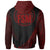 Federated States of Micronesia Hoodie Red Polynesian Patterns Sport Style - Polynesian Pride