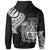 Nauru Zip Hoodie Nauru Tatau White Patterns - Polynesian Pride