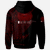 Papua New Guinea Zip Hoodie Legends Are Born In Red Color - Polynesian Pride