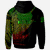Papua New Guinea Zip Hoodie Legends Are Born In Reggae Color - Polynesian Pride