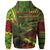 American Samoa Hoodie Nuuuli Polynesian Reggae Patterns - Polynesian Pride