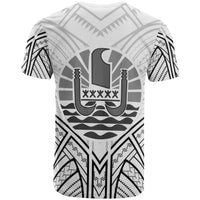 French Polynesia T Shirt National Seal Tribal Patterns - Polynesian Pride