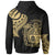 Nauru Hoodie Nauru Tatau Gold Patterns - Polynesian Pride