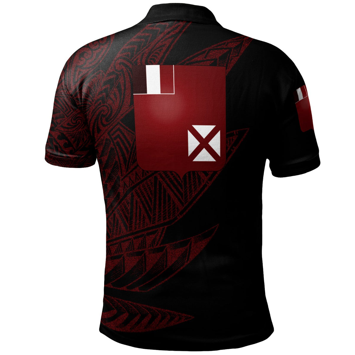 Wallis and Futuna Polo Shirt Legends Are Born In Red Color - Polynesian Pride