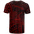 American Samoa T Shirt Fagatogo Polynesian Red Patterns - Polynesian Pride