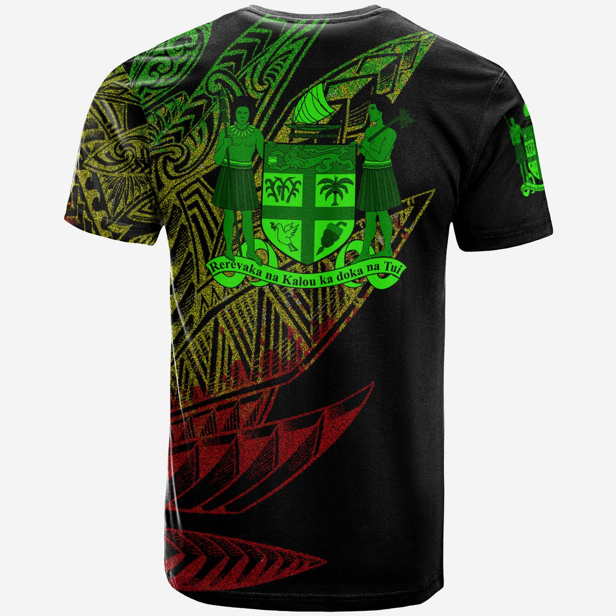 Fiji T Shirt Legends Are Born In Reggae Color - Polynesian Pride