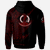 Vanuatu Zip Hoodie Legends Are Born In Red Color - Polynesian Pride