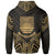 Kiribati Hoodie Kiribati Seal Gold Tribal Patterns - Polynesian Pride