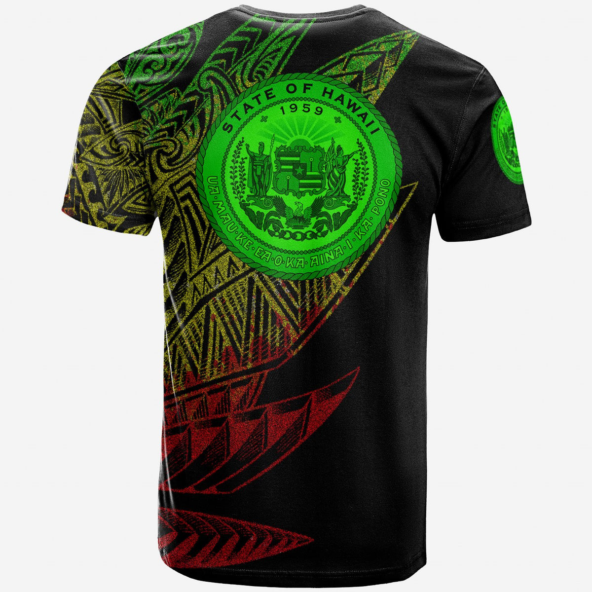 Hawaii T Shirt Legends Are Born In Reggae Color - Polynesian Pride