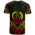 Vanuatu T Shirt Vanuatuan Seal Tribal Reggae Color Patterns - Polynesian Pride