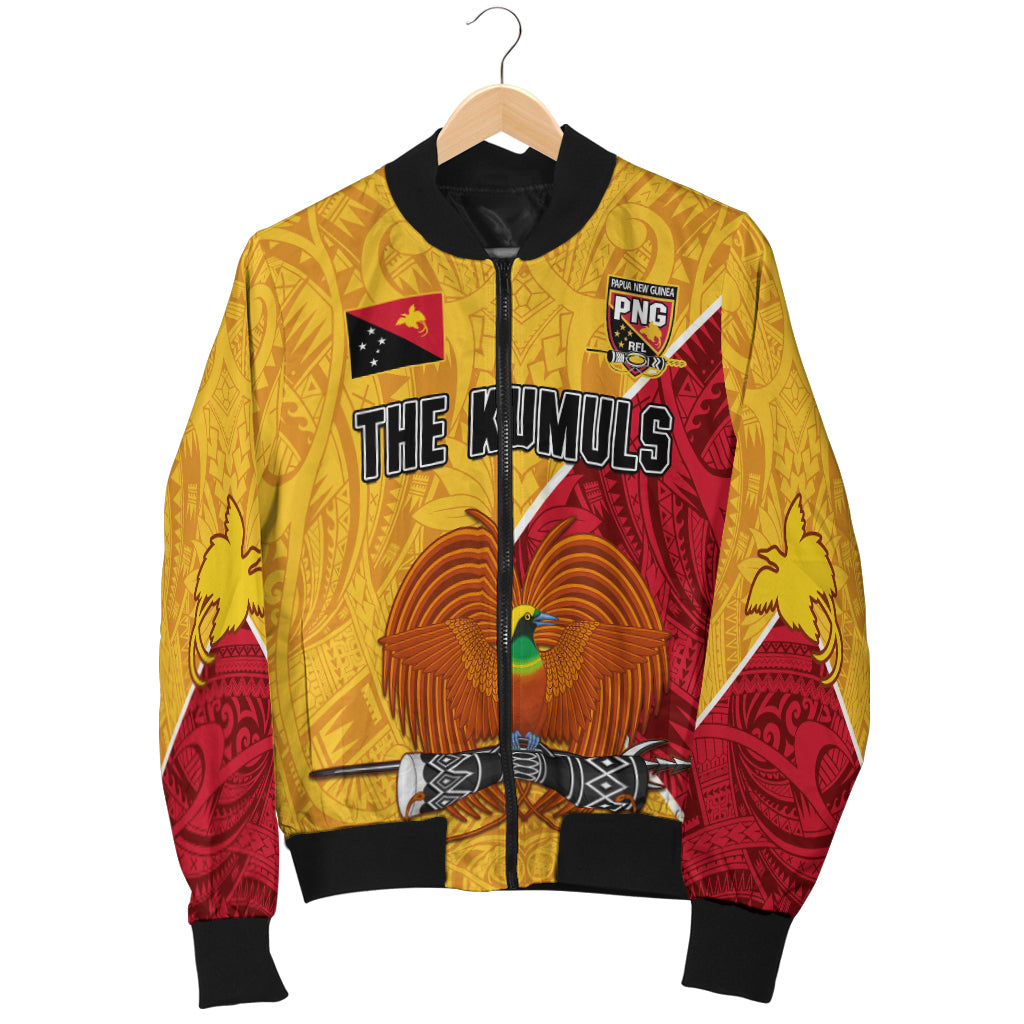 The Kumuls PNG Bomber Jacket Papua New Guinea Polynesian Dynamic Style LT14 - Polynesian Pride