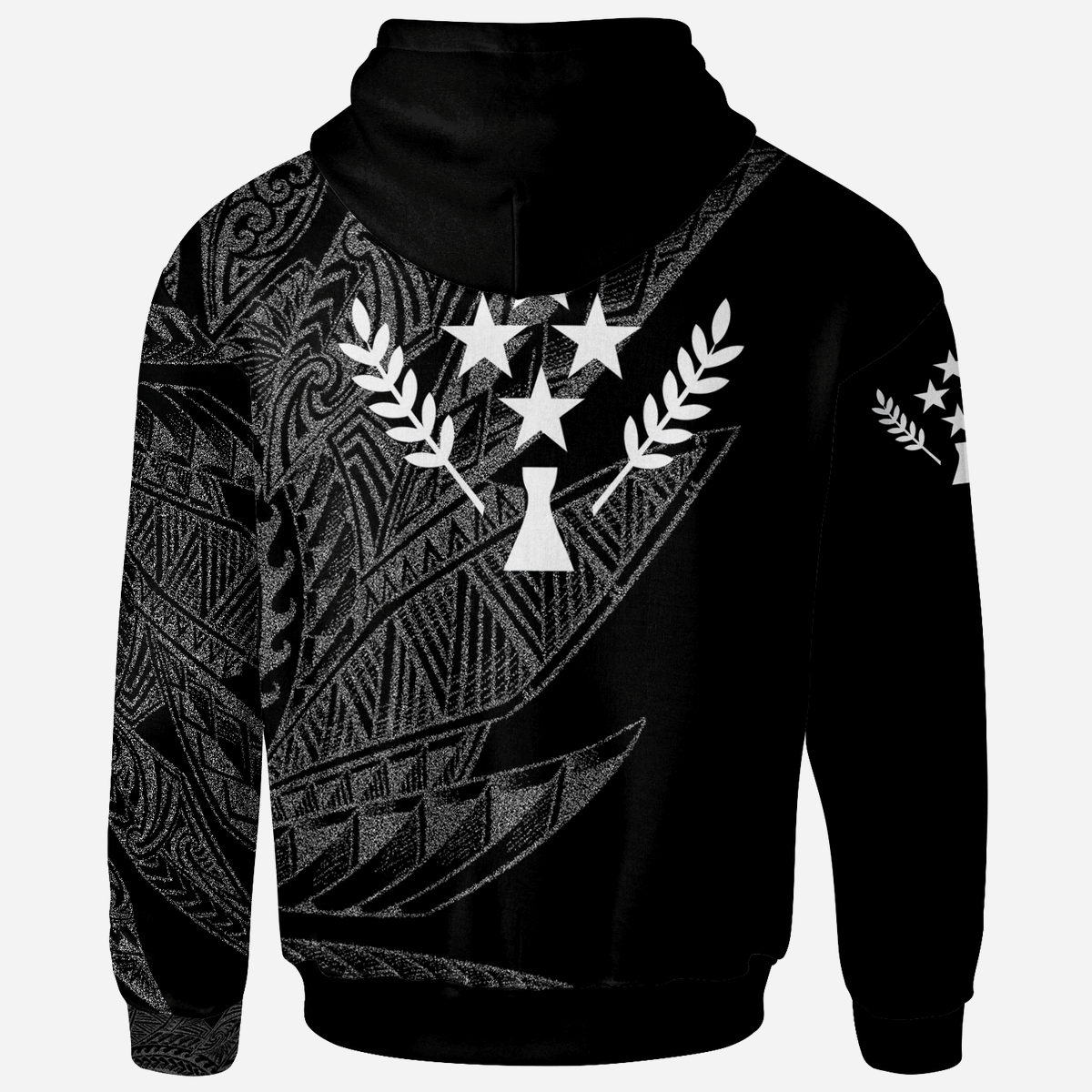 Kosrae State Hoodie Legends Are Born In White Color - Polynesian Pride