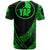 Yap State T Shirt Green Polynesian Patterns Sport Style - Polynesian Pride