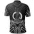 Vanuatu Polo Shirt Vanuatuan Seal Black Tribal Patterns - Polynesian Pride