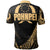 Pohnpei State Polo Shirt Gold Polynesian Patterns Sport Style - Polynesian Pride