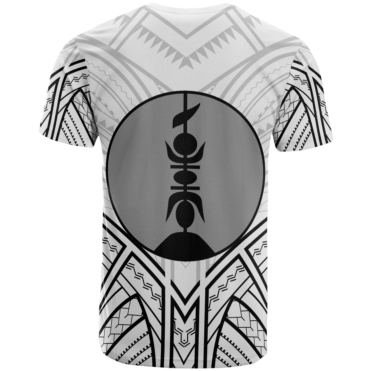 New Caledonia T Shirt New Caledonia Seal Tribal Color - Polynesian Pride