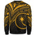 Chuuk State Sweatshirt - Cross Style Gold Color - Polynesian Pride