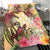 Kosrae State Bedding Set - Flowers Tropical With Sea Animals - Polynesian Pride