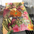 Papua New Guinea Bedding Set - Flowers Tropical With Sea Animals - Polynesian Pride