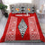 (Custom Personalised) Tonga Rugby Bedding Set - Mate Ma'a Tonga LT13 Red - Polynesian Pride