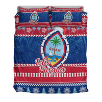 Guam Christmas Bedding Set Guaman Seal Polynesian Felis Pusgua LT14 - Polynesian Pride