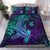 Polynesian Bedding Set Purple Paradise Hawaiian Tribal Hammerhead Shark LT14 - Polynesian Pride