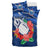 Samoa Rugby Bedding Set Manu Samoa Polynesian Hibiscus Blue Style LT14 - Polynesian Pride