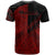 Guam T Shirt Red Color Symmetry Style - Polynesian Pride